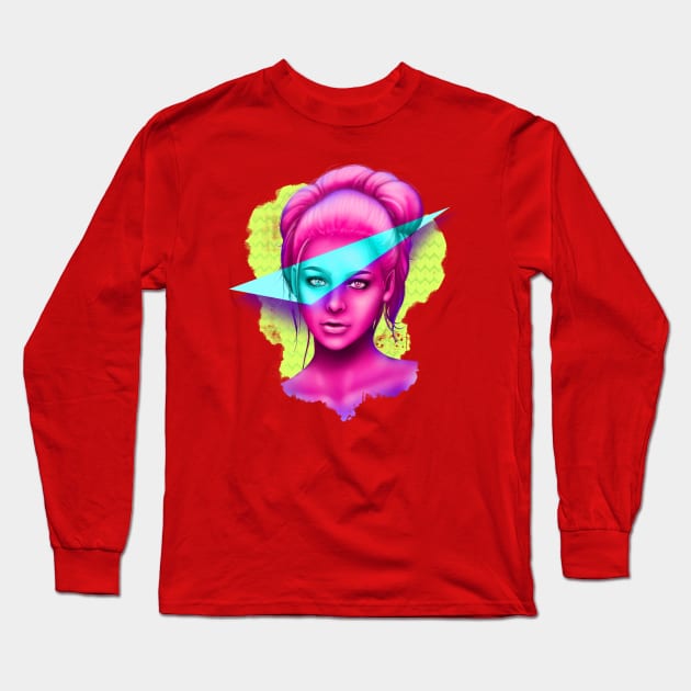 Colour Pop Long Sleeve T-Shirt by CatAstropheBoxes